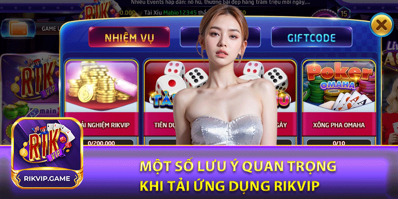 Một số lưu ý quan trọng khi tải ứng dụng rikvip trên iPhone